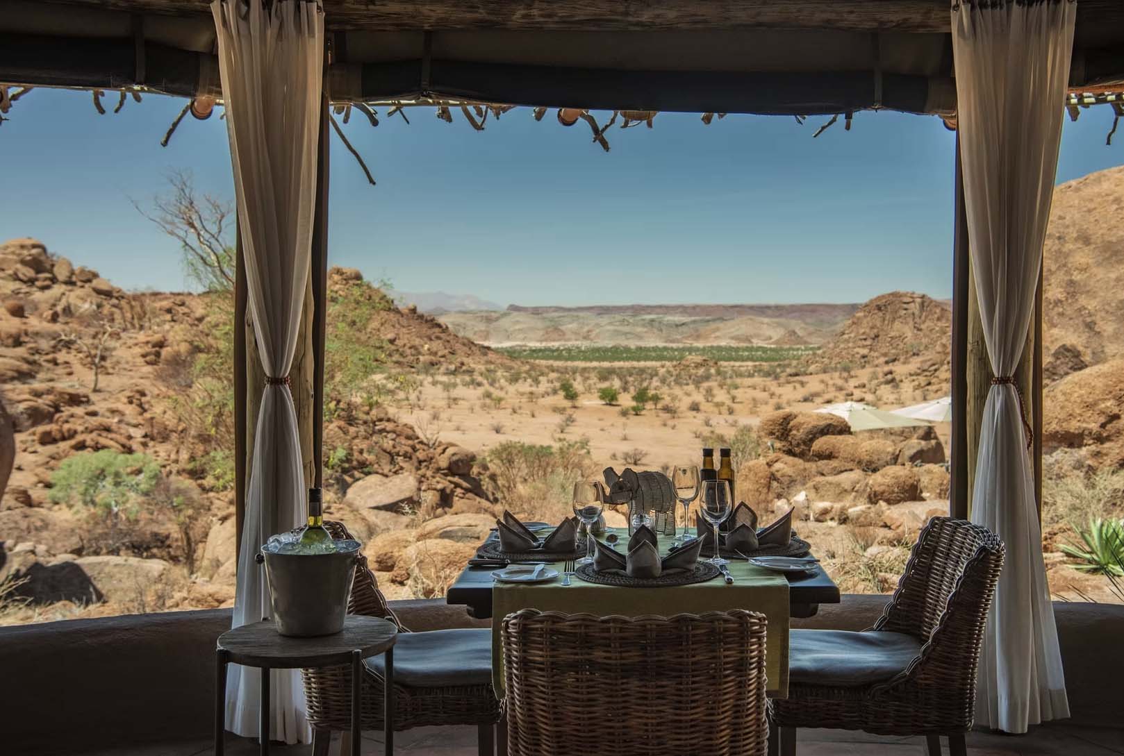 Mowani Mountain Camp on a Namibia Luxury Safari
